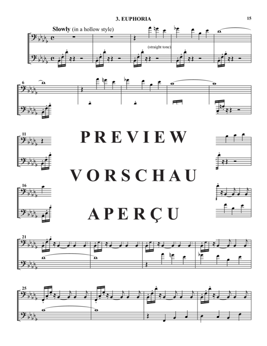 gallery: Drei Euphantasies , , (2x Bariton/Posaune)