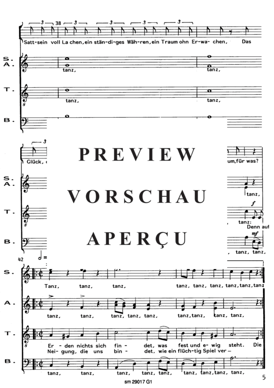 Product gallery: Page 6 of 9 Tanz , , (mixed choir)