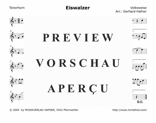 Product gallery: Page 10 of 11 Eiswalzer, , (woodwind and brass)