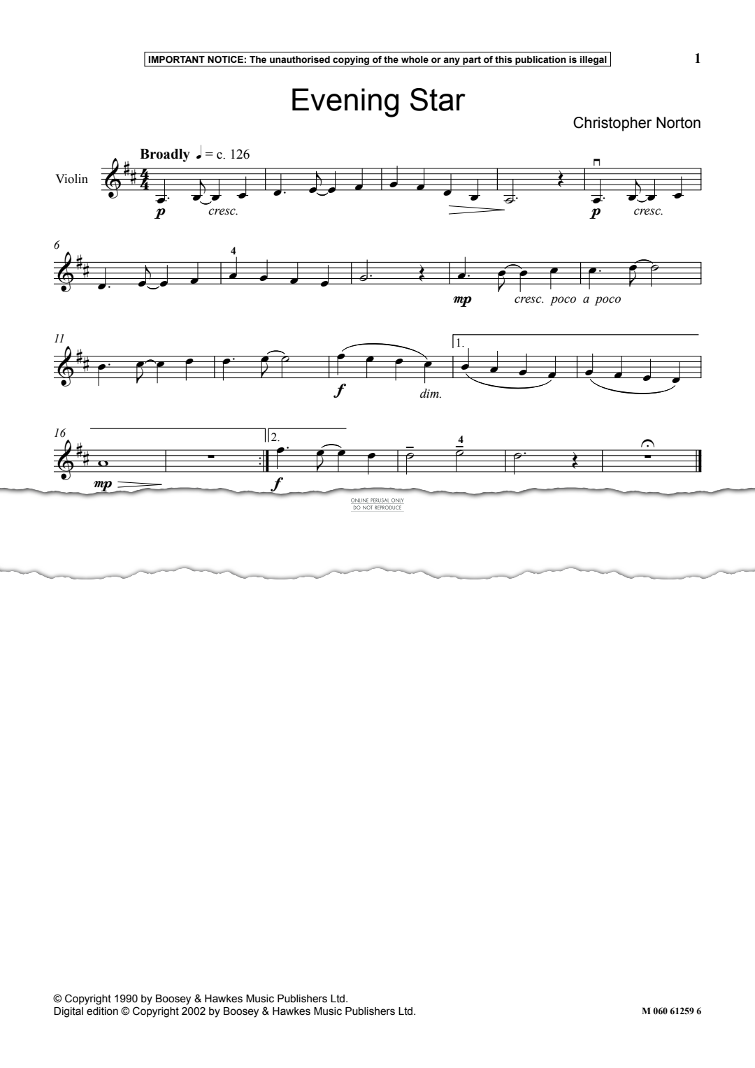 Produktgalerie: Seite 1 von 1 Evening Star, Christopher Norton, Klavier, Violine