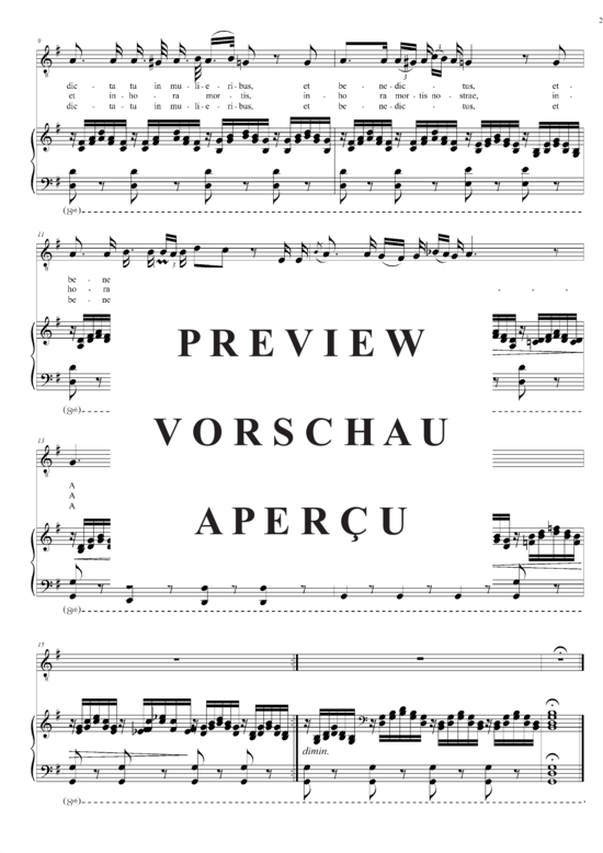 gallery: Ave Maria D.839 (Gesang tief + Klavier) , ,  (G-Dur)
