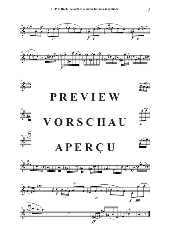 Product gallery: Page 4 of 8 Sonata in a minor , , (alto saxophone)