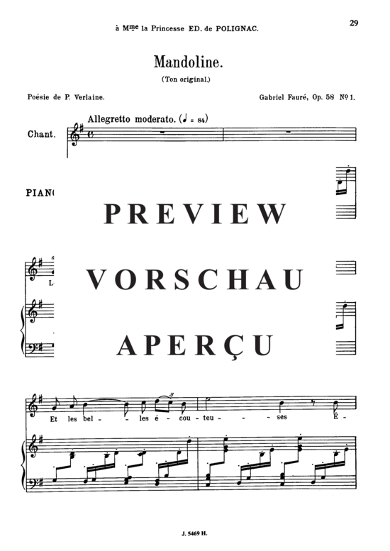 gallery: Mandoline Op.58 No.1 , , (Gesang mittel + Klavier)