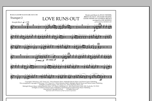 Product picture to: Love Runs Out - Trumpet 2