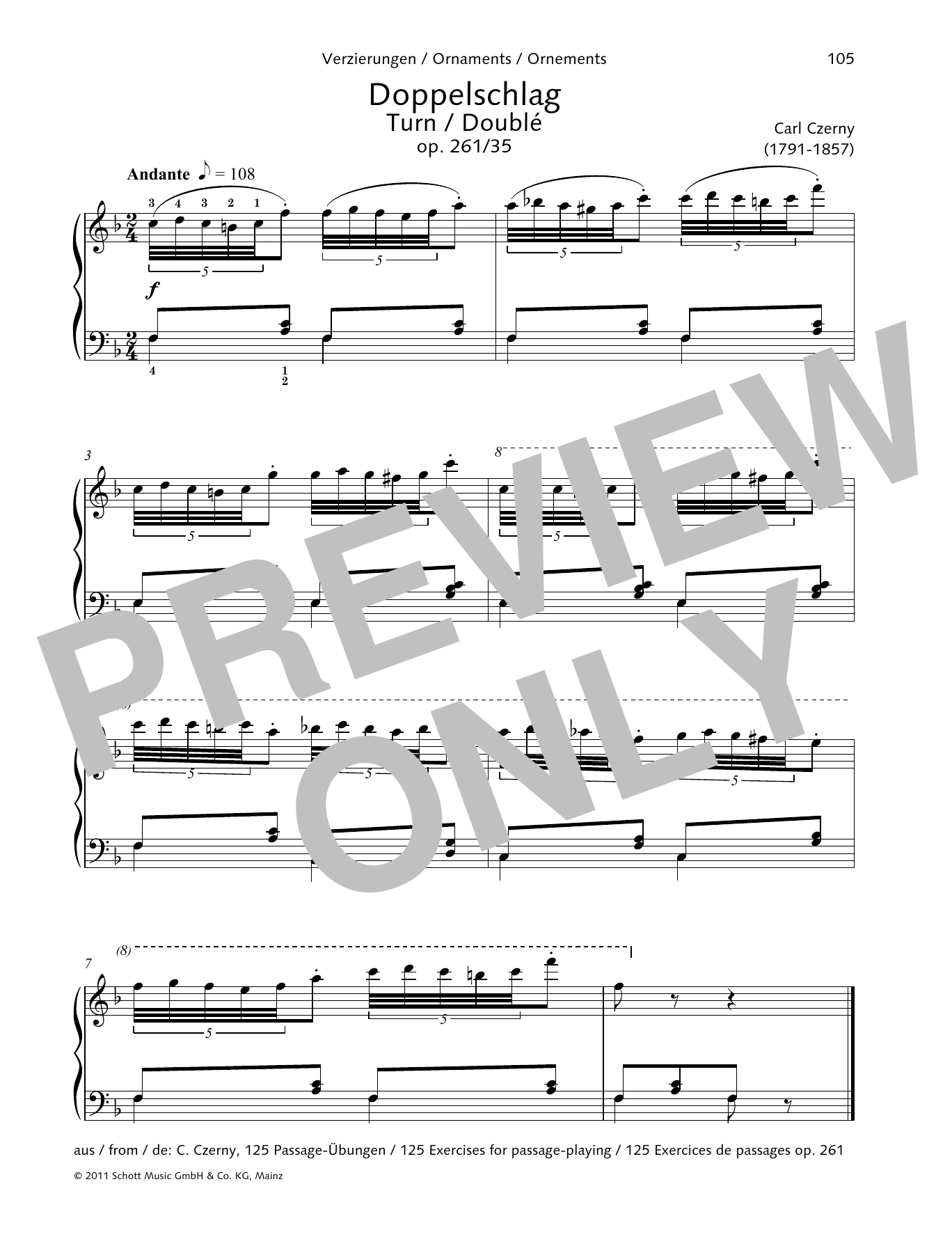 Product gallery: Page 1 of 1 Turn, Carl Czerny