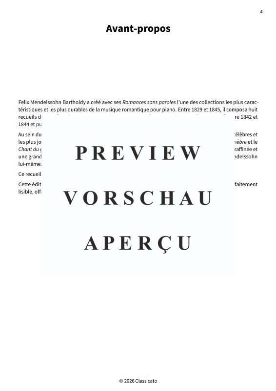 Product gallery: Page 6 of 11 Romances sans paroles op. 62, , Mendelssohn “Chant du gondolier,” Romances sans paroles by Mendelssohn, Mendelssohn piano score, “Chant du printemps” by Mendelssohn for piano, Mendelssohn, Op. 62 for piano, “Marche funèbre” by Mendelssohn, Romances sans paroles score, Mendelssohn for piano