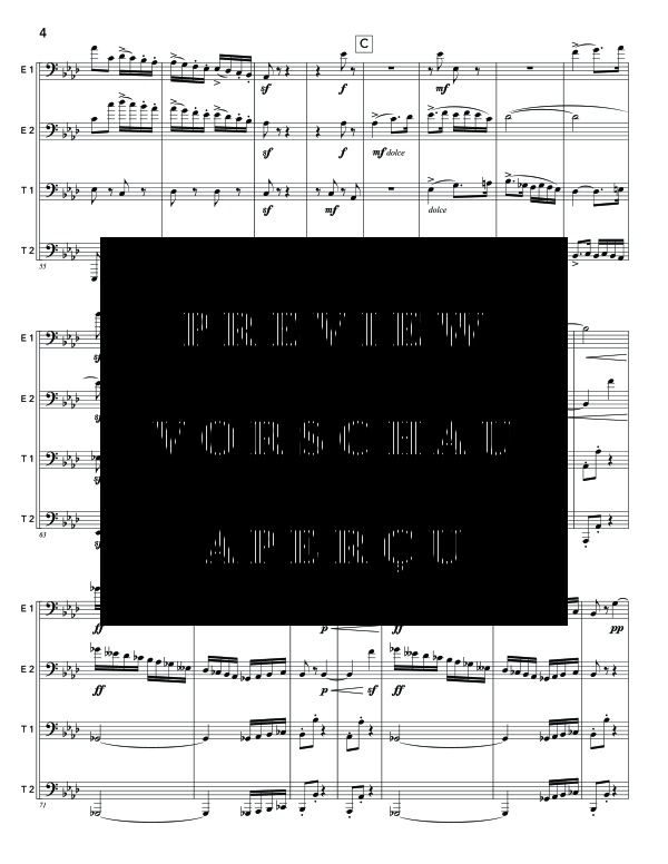 Product gallery: Page 8 of 11 Overture to Ruslan and Ludmila, , (Tuba Quartet)