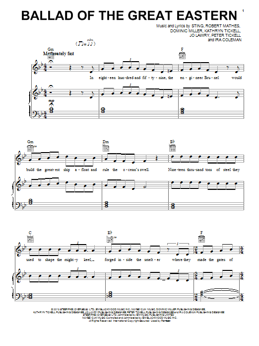 Produktbild zu: Ballad Of The Great Eastern