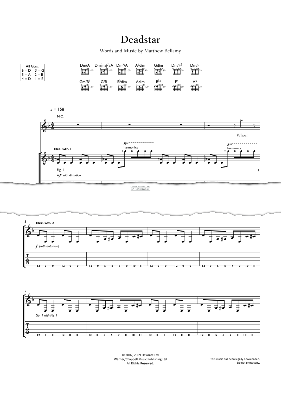 Product gallery: Page 1 of 1 Deadstar, Muse