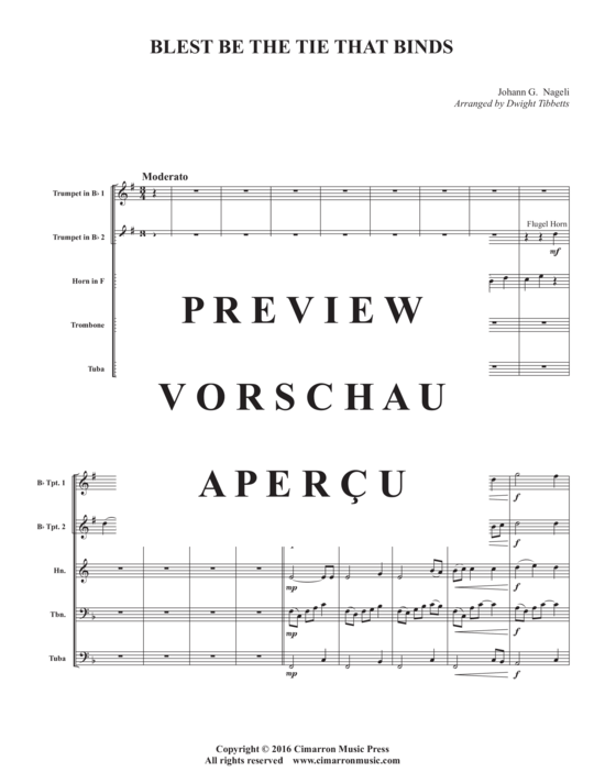 Produktgalerie: Seite 3 von 18 Blest Be The Ties That Bind , , (Blechbläserquintett)