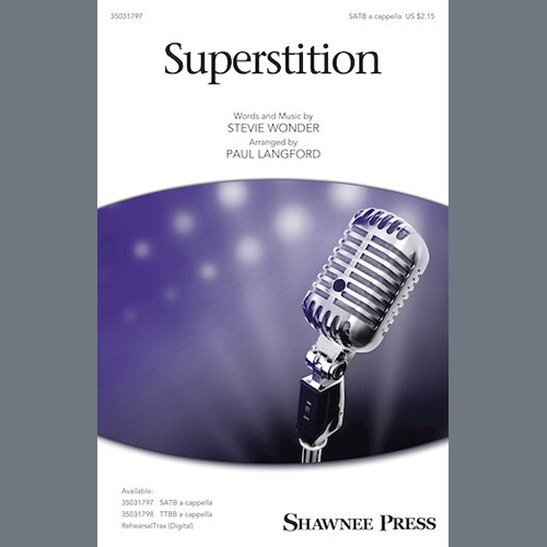 cover: Superstition (arr. Paul Langford), Stevie Wonder, Chor