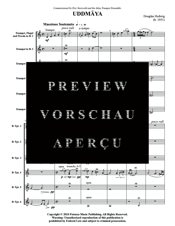 gallery: Uddmaya, , Trumpet Sextet