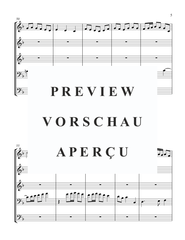 Produktgalerie: Seite 7 von 11 Bless Be the Ties that Binds, , Blechbläser Quintett
