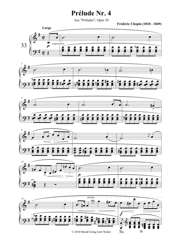 Préludes Nr. 4 & 7 