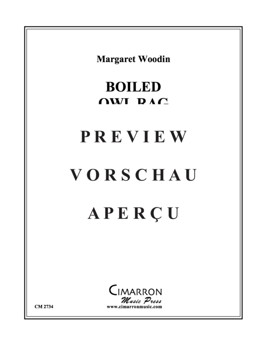 Produktgalerie: Seite 2 von 10 Boiled Egg Rag , , (Blechbläserquintett)