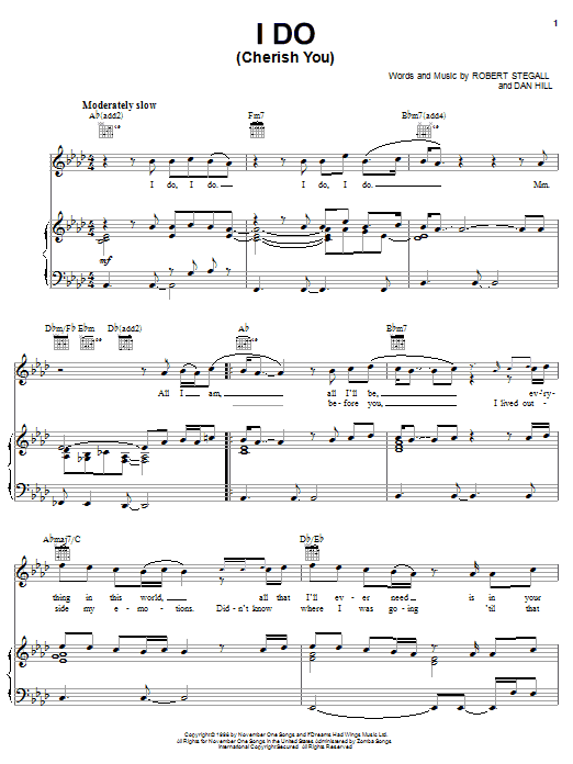 Produktbild zu: I Do (Cherish You)