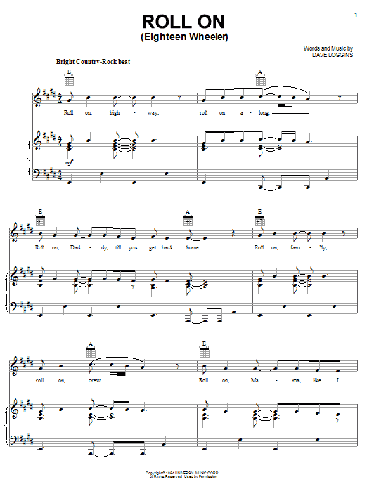 Produktbild zu: Roll On (Eighteen Wheeler)