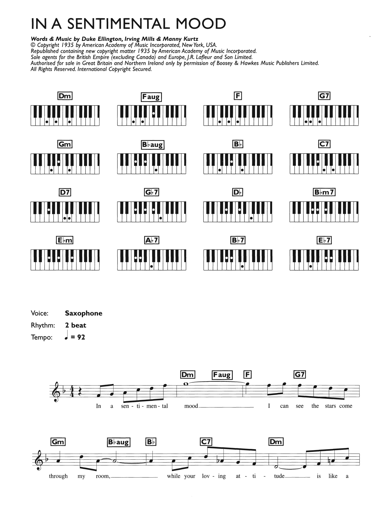 Produktbild zu: In A Sentimental Mood