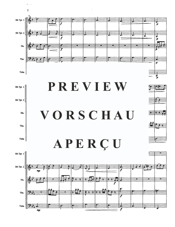 Produktgalerie: Seite 4 von 11 Intrada, , Blechbläserquintett
