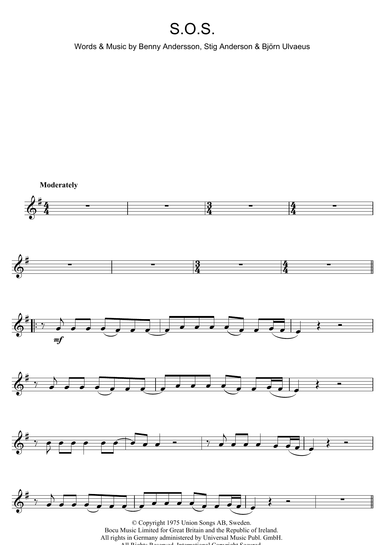 Product gallery: Page 1 of 1 S.O.S., ABBA