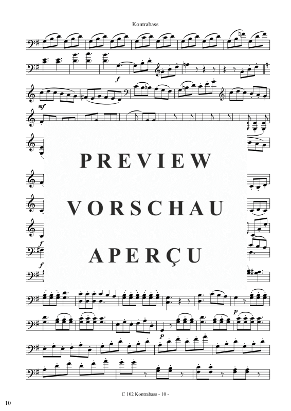 Produktgalerie: Seite 11 von 11 Duett Nr. 2 Op. 22, , Cello und Kontrabass