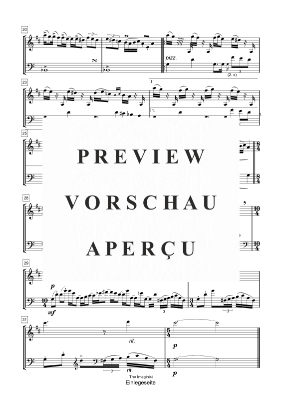 gallery: Seven Jazz and Ethnik Duos, , Klarinette in B und Kontrabass