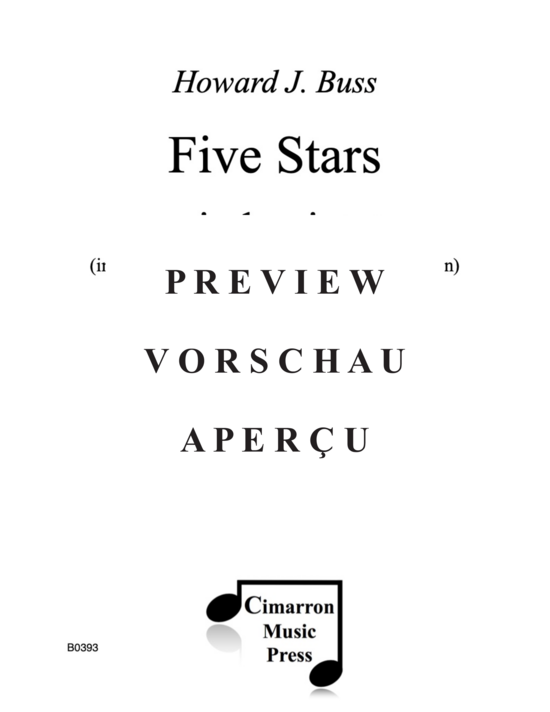 Produktgalerie: Seite 2 von 21 Five Stars , , (Holzbläser Quintett)