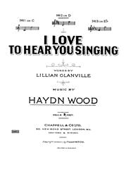 Produktbild zu: I Love To Hear You Singing