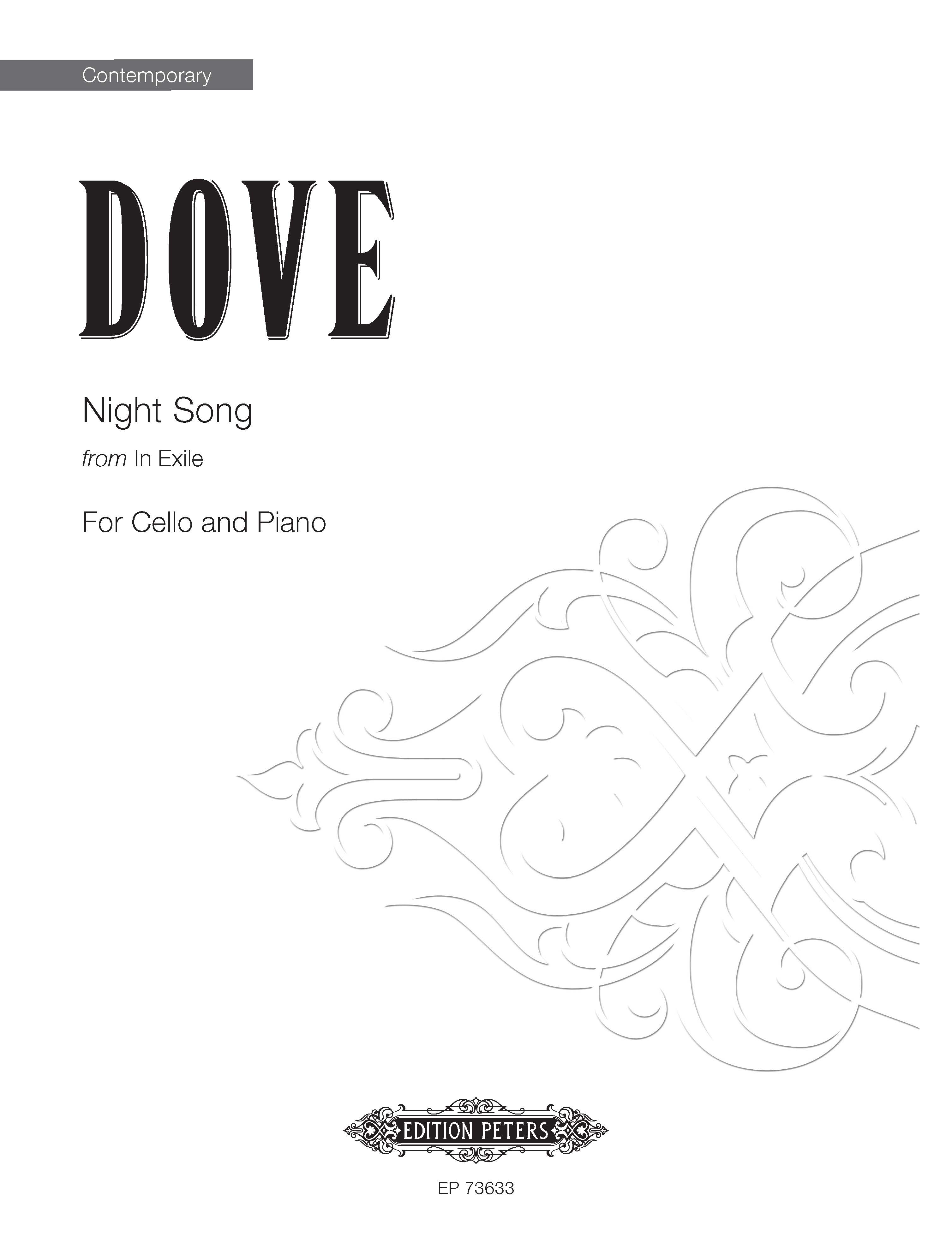 cover: Night Song (Score & Parts), Jonathan Dove
