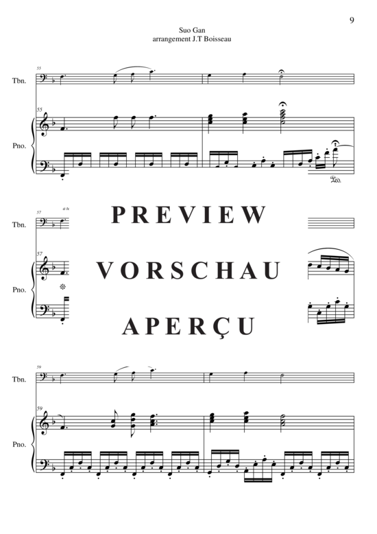 Product gallery: Page 10 of 14 Suo Gan , , (Posaune + Klavier)