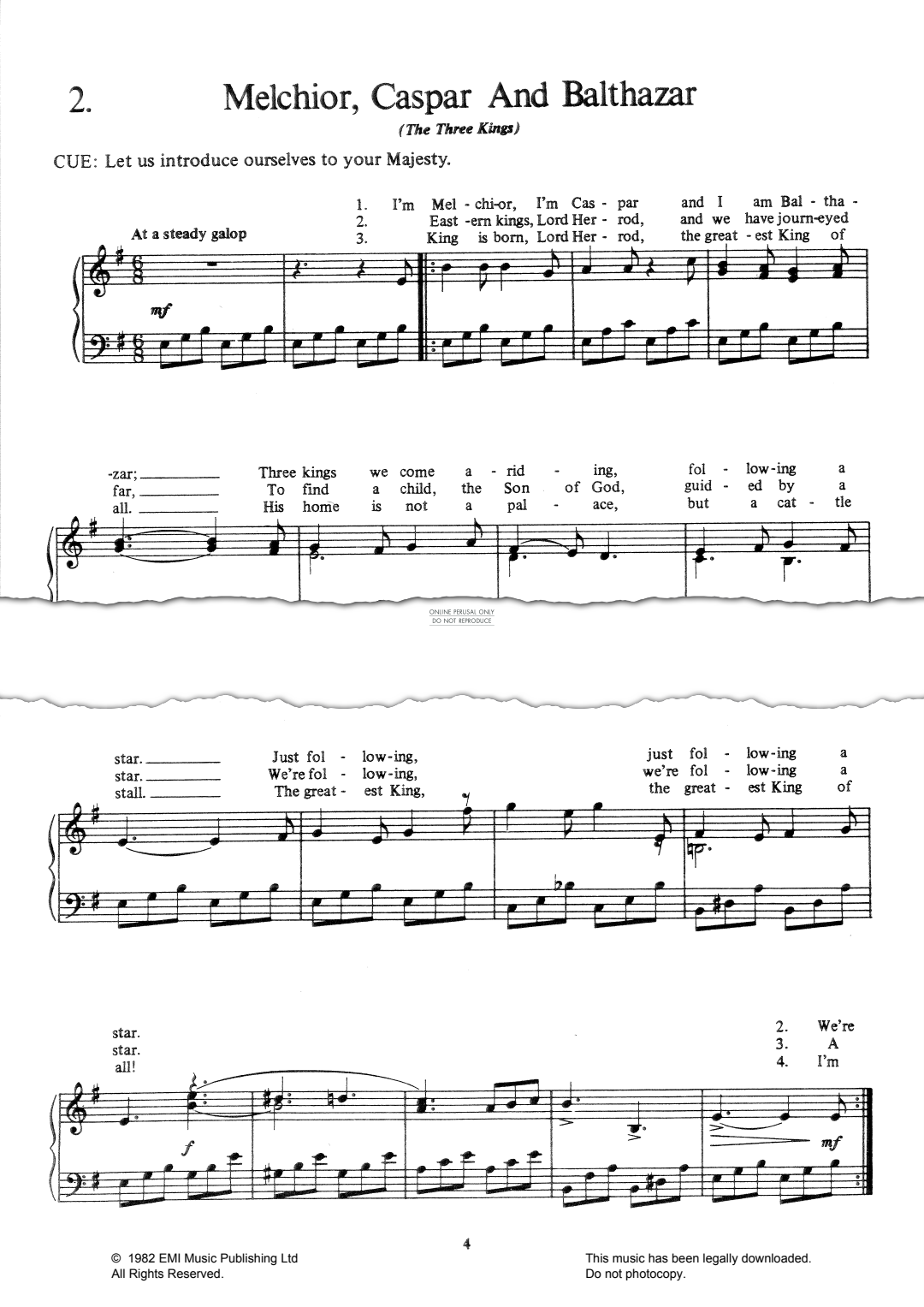 gallery: Melchior, Caspar and Balthazar (from 'The Christmas Dove & The Woodcutter'), Peter Canwell