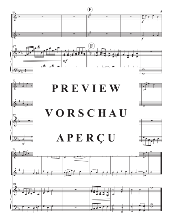 Product gallery: Page 7 of 9 Variations on Fairest Lord Jesus , , (trumpet in Bb, flugelhorn + piano)