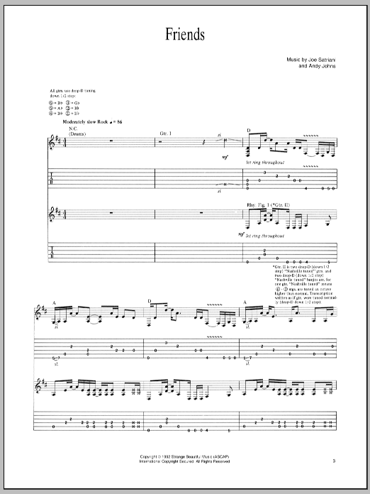 Produktgalerie: Seite 1 von 1 Friends, Joe Satriani, Gitarre