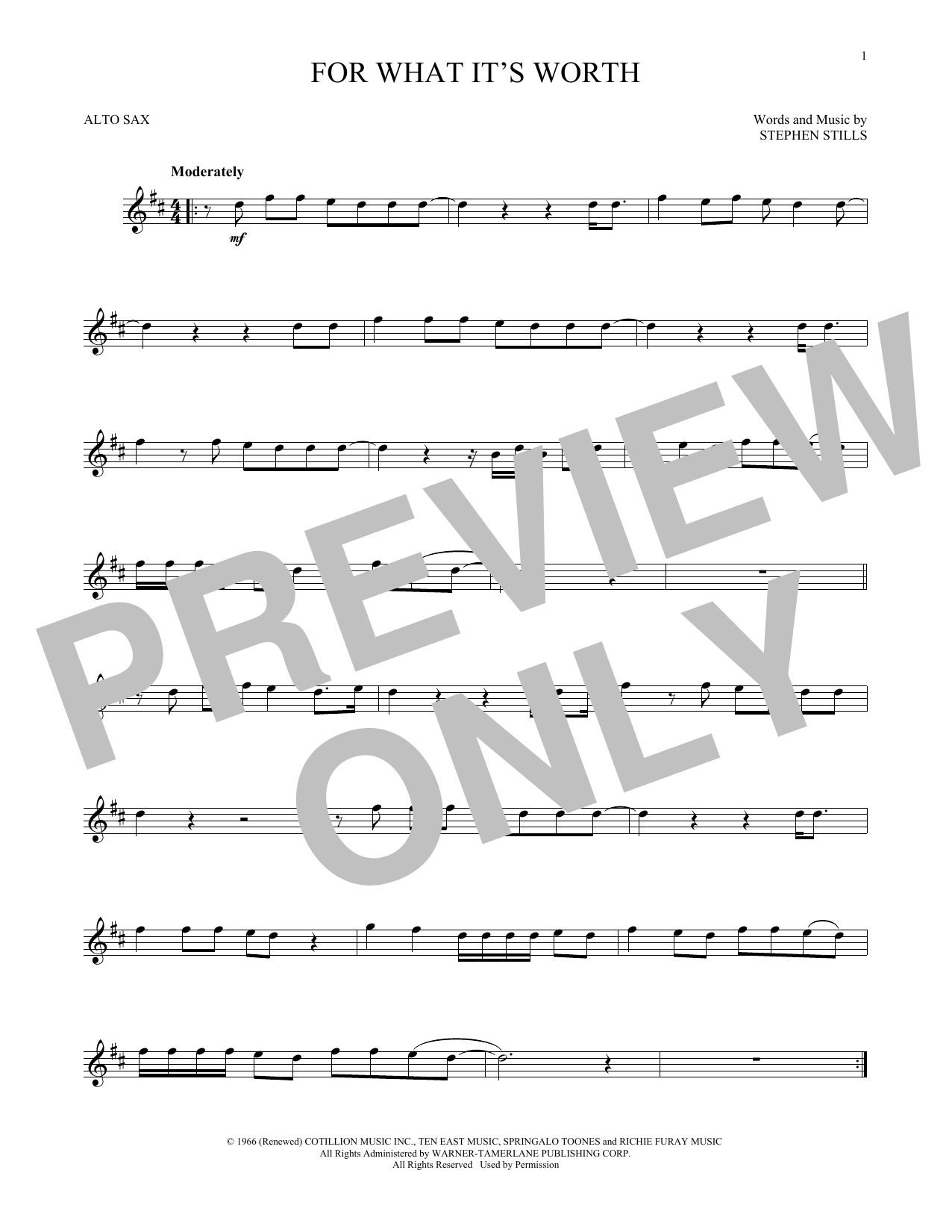 Product gallery: Page 1 of 1 For What It's Worth, Buffalo Springfield