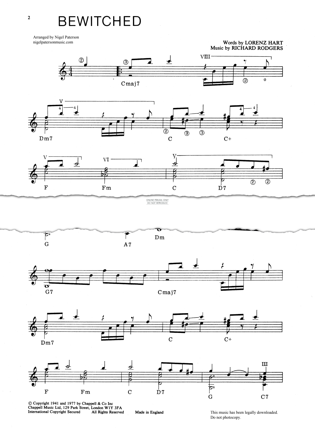 Product gallery: Page 1 of 1 Bewitched, Richard Rodgers
