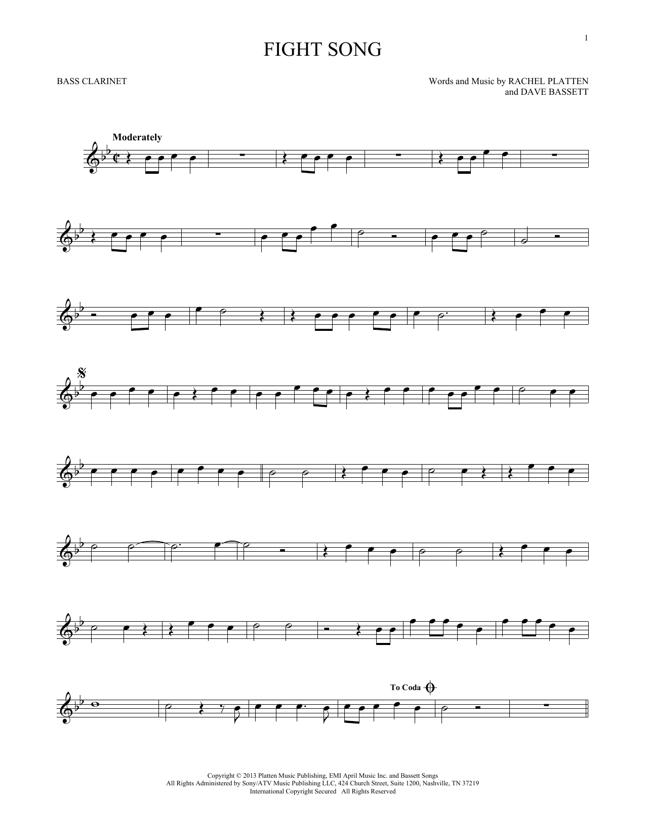 Product gallery: Page 1 of 1 Fight Song, Rachel Platten