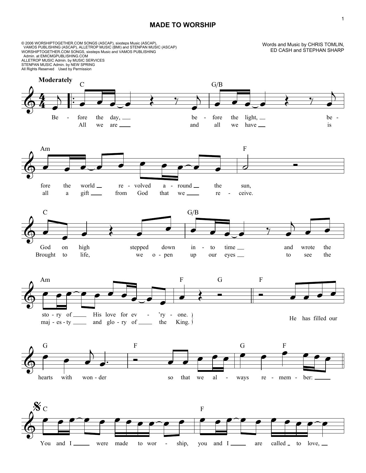 Produktbild zu: Made To Worship