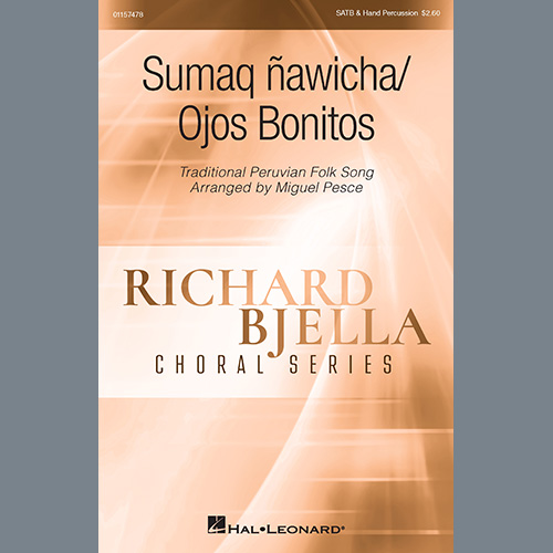 cover: Sumaq Ñawicha/Ojos Bonitos (arr. Miguel Pesce), Traditional Peruvian Folk Song