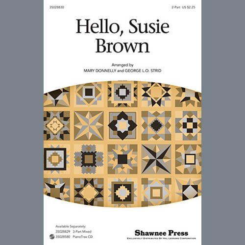 cover: Hello, Susie Brown, Mary Donnelly