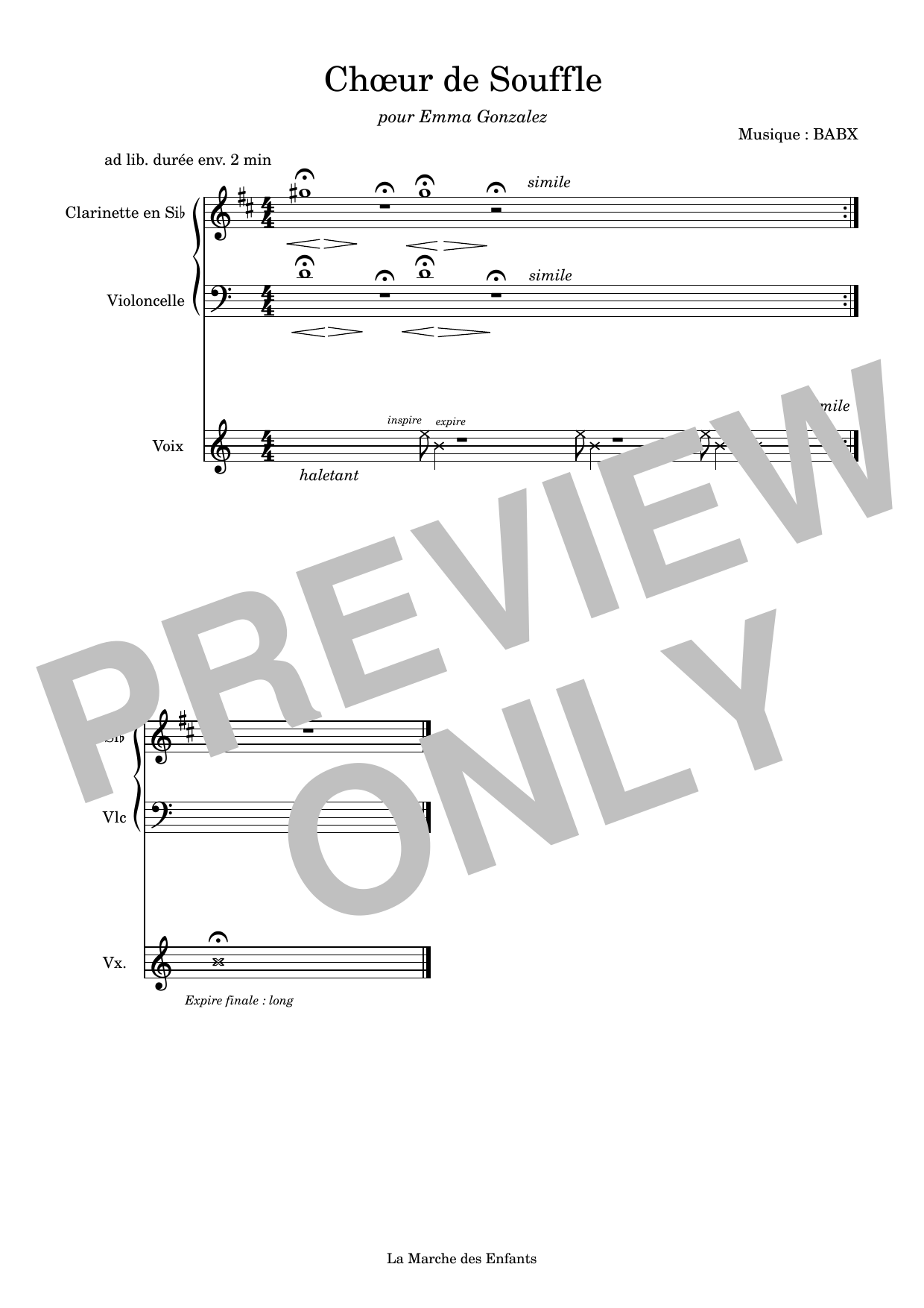 Produktbild zu: Choeur De Souffle