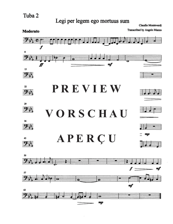 Product gallery: Page 13 of 14 Legi Per Legem ego Mortuus Sum , , (Tuba Ensemble EETTT)
