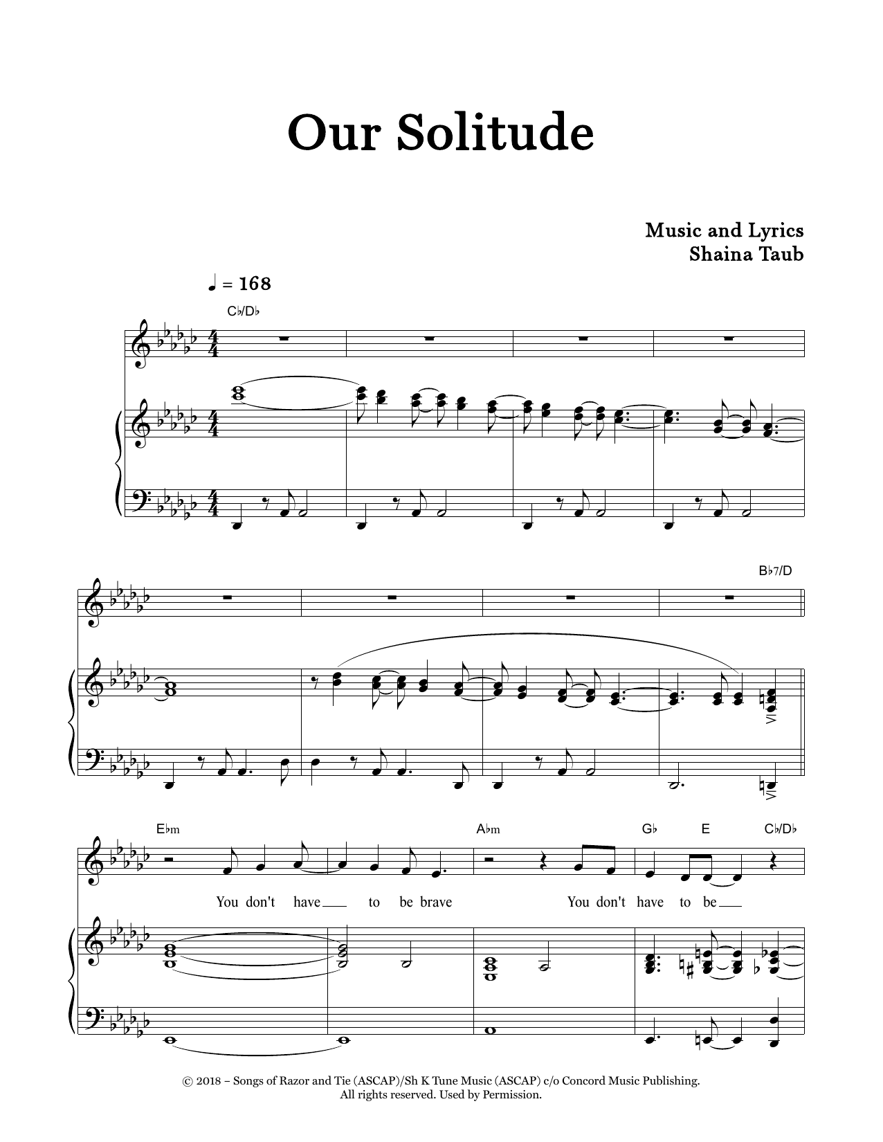 Produktbild zu: Our Solitude