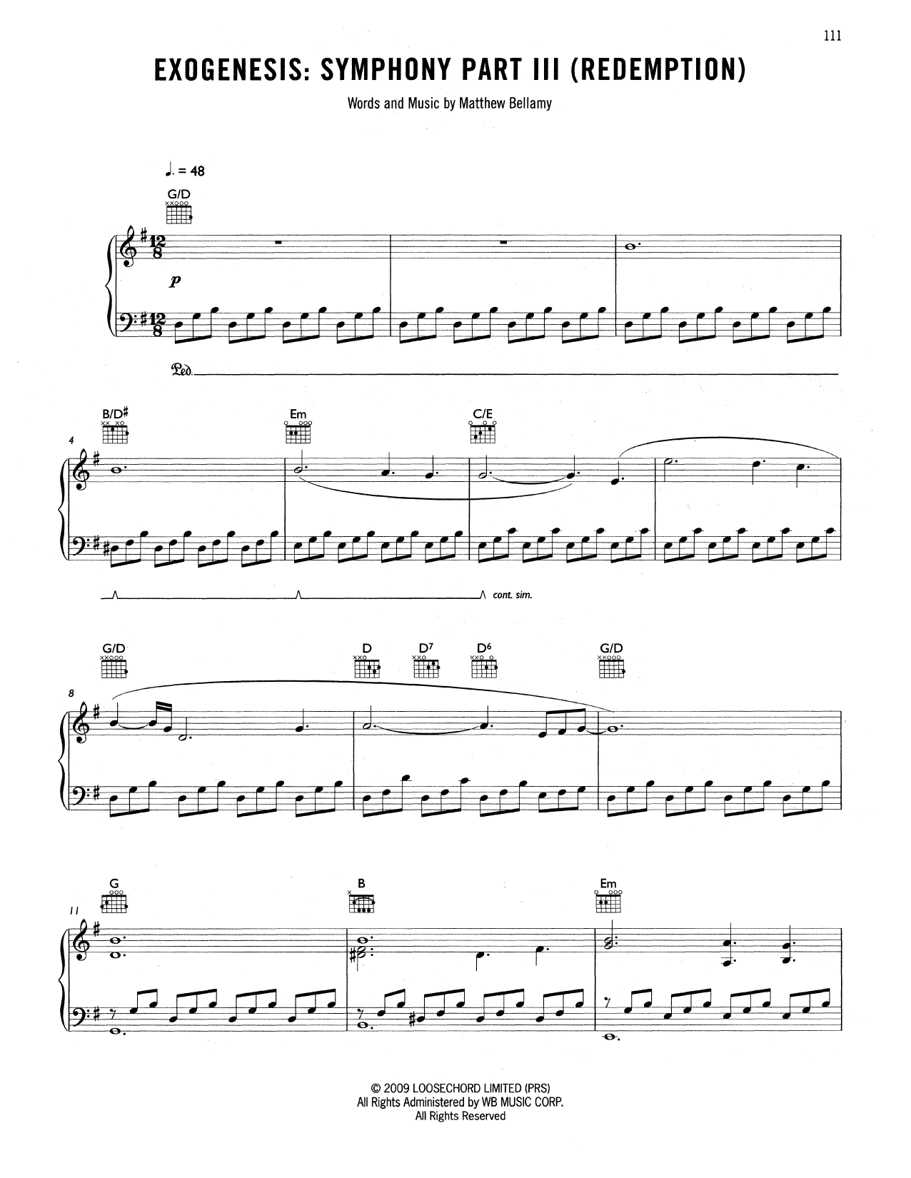 Produktgalerie: Seite 1 von 1 Exogenesis: Symphony Part III (Redemption), Muse, Gitarre