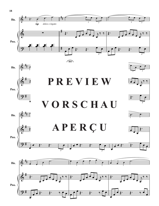 Product gallery: Page 19 of 21 Sonata for Horn , , (horn in F + piano)