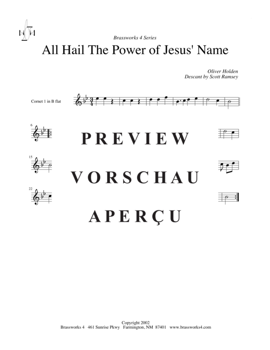 Produktgalerie: Seite 6 von 9 All Hail the Power, , (2xTrompete in B, Horn in F, Posaune)
