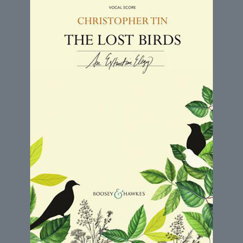 cover: The Lost Birds, Christopher Tin