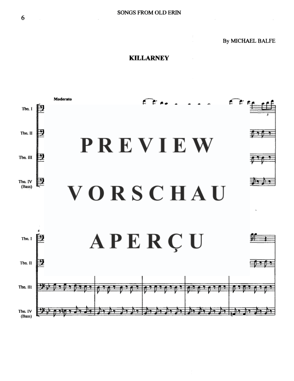 Produktgalerie: Seite 8 von 11 Songs From Old Erin, , Posaunen Quartett