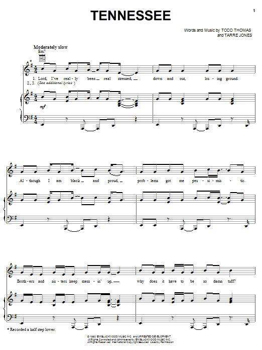 Produktbild zu: Tennessee