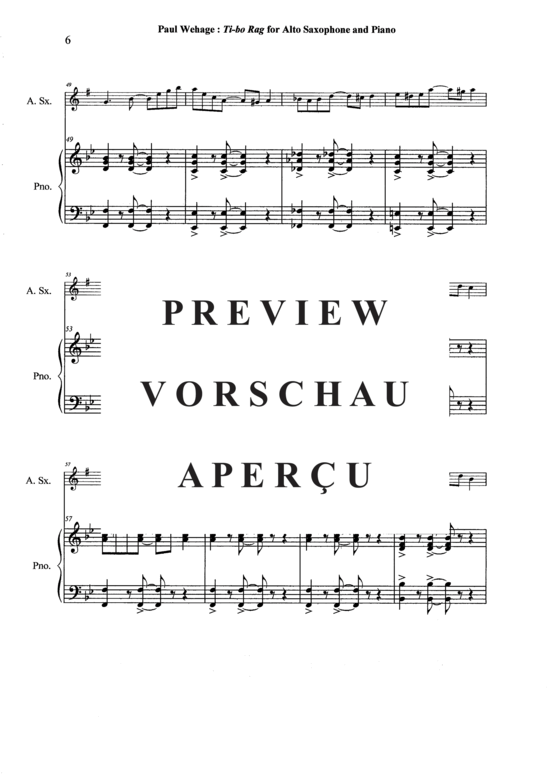 Product gallery: Page 7 of 21 Tibo Rag , , (alto saxophone + piano)