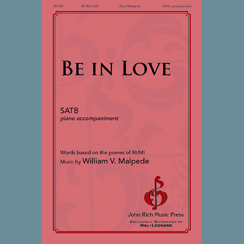 cover: Be In Love, William V. Malpede, Chor